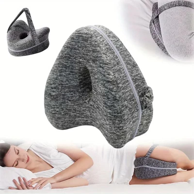 Memory Foam Leg Knee Foam Support Pillow Side Sleeper Sciatica Orthopedic Sciatica Back Hip Relief Pillow For Bed Sofa