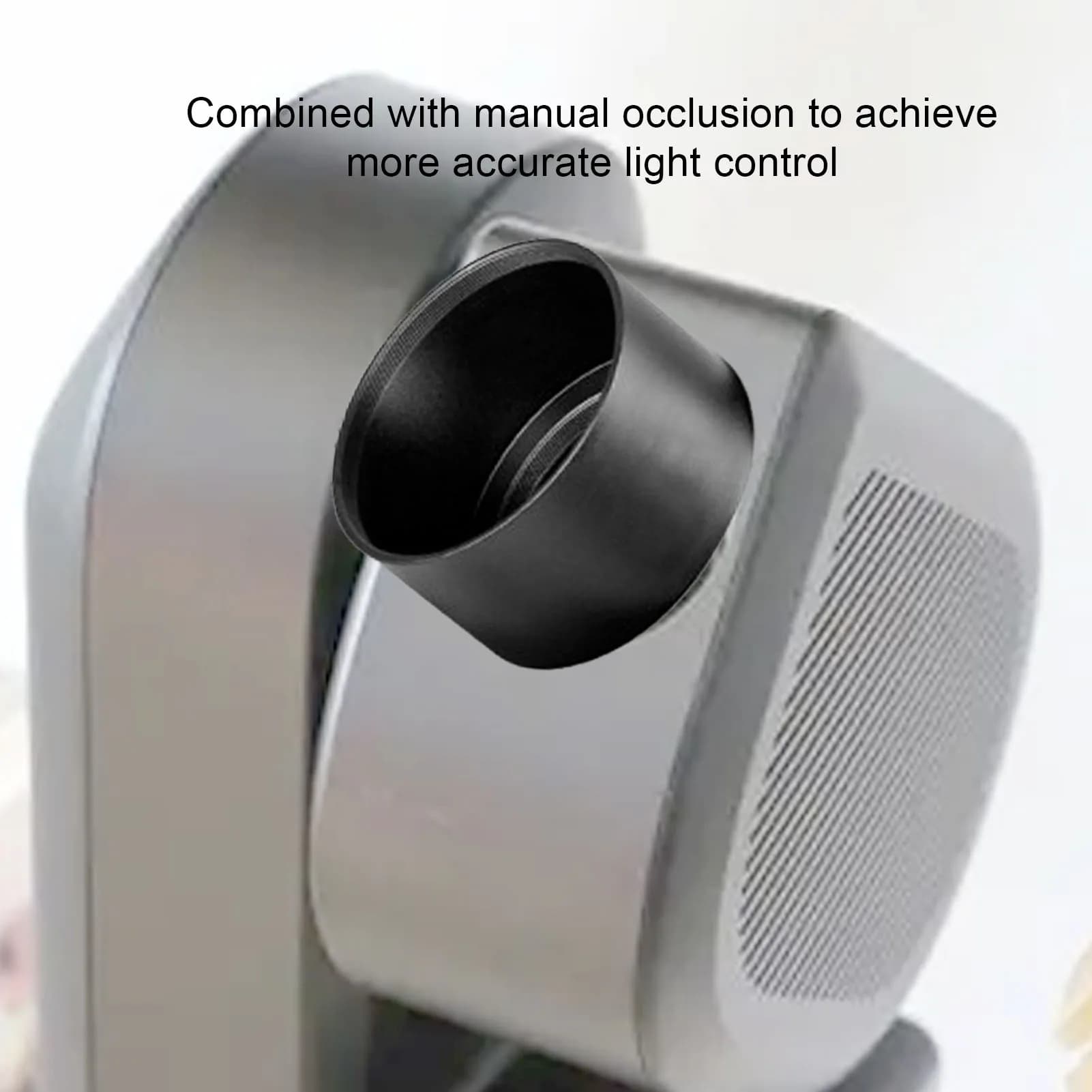 Paraluce per telescopio astronomico Paraluce in metallo adatto per Seestar S50 Paraluce protettivo per telescopio astronomico resistente alle intemperie