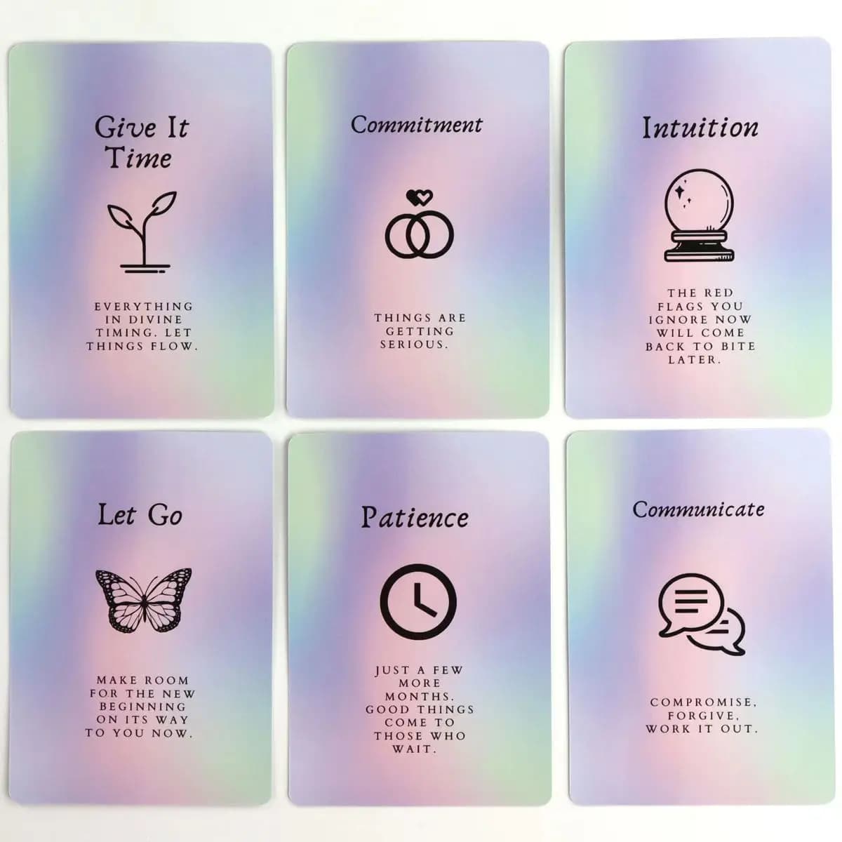 Mazzo Oracle Cosmic Insights da 41 carte | Dare tonali di insight e chiarezza nella tua vita quotidiana 10,4*7,3 cm