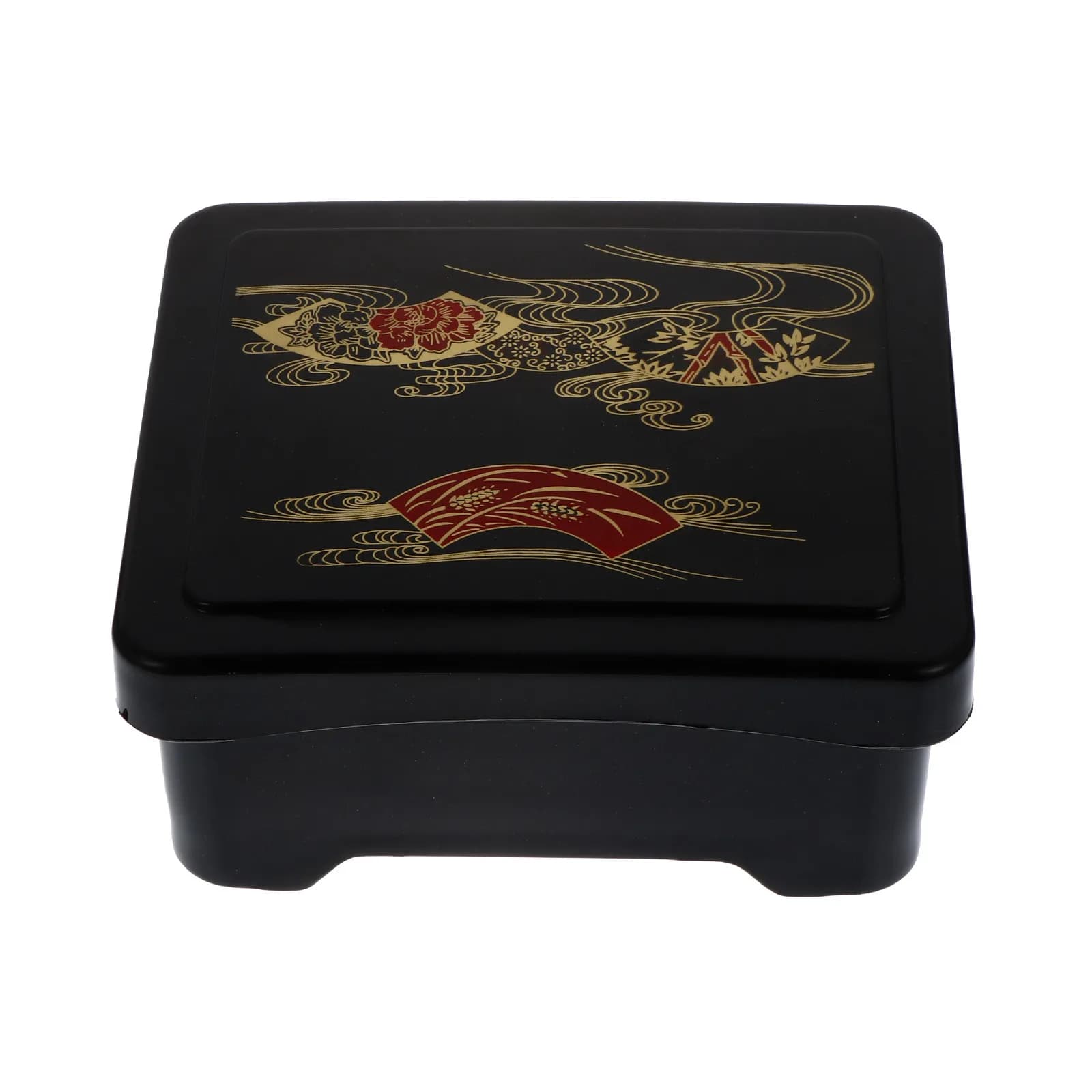 Contenitore per Alimenti in Acrilico Stile Bento Box, Grande, per Sushi, Anguilla Grigliata su Riso, Preparazione Pasti, Conservazione Freschezza, Portatile