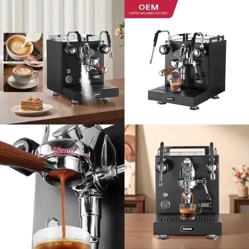 E61 Group Head Espresso Machines Equipment Manufacturer Semi-Automatic Espresso Coffee Maker for Home Office Restaurant Cafe