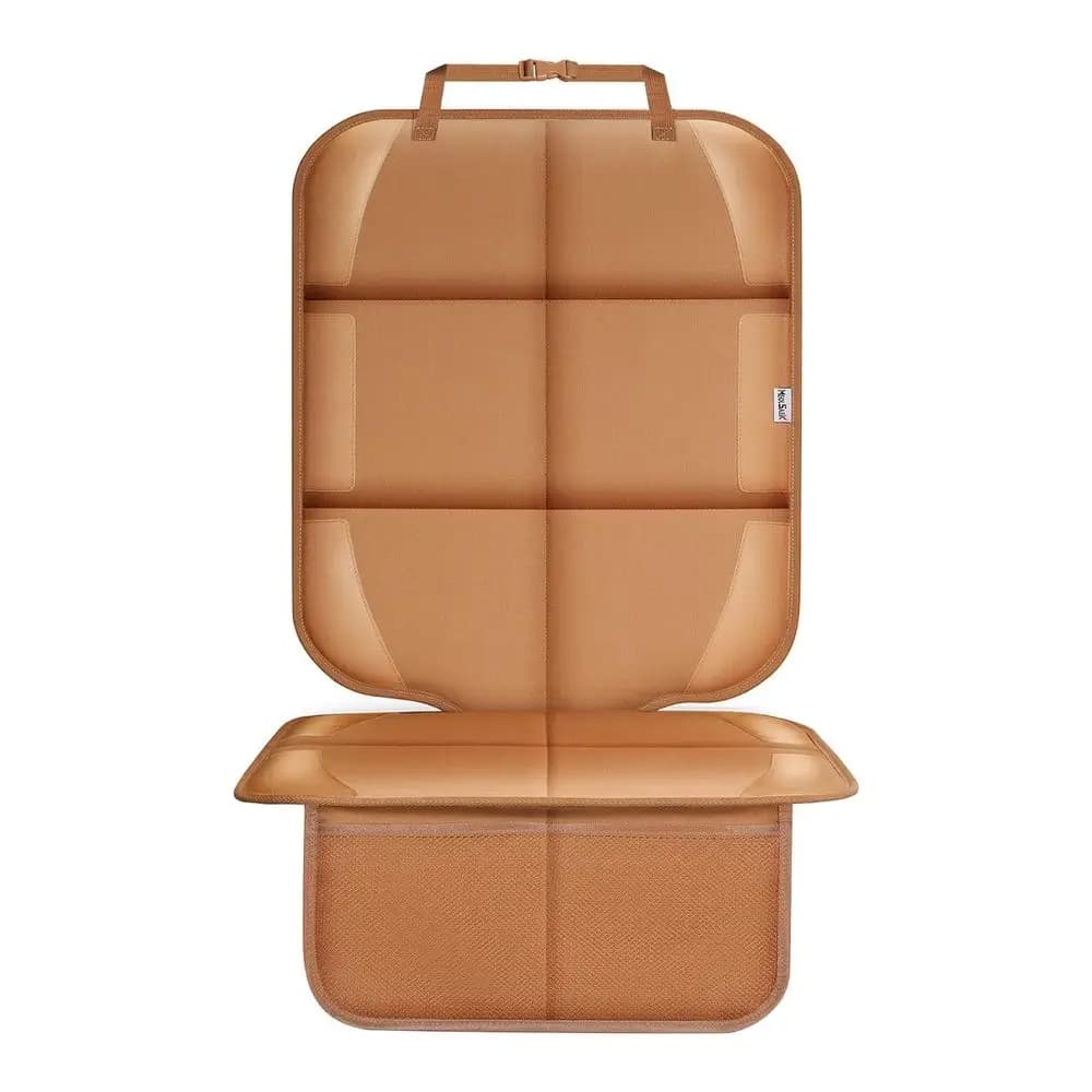 Car Seat Protector, Child Car Seat, Non-Slip Backing No Imprints | Durable Car Seat Mat 600D Fabric, Waterproof Seat Cover with