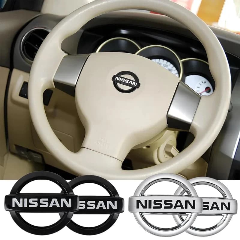Wall decal for car steering wheel coating for Nissan Qashqai J11 J10 Versa Juke Kicks Patrol Y62 March X-trail T32