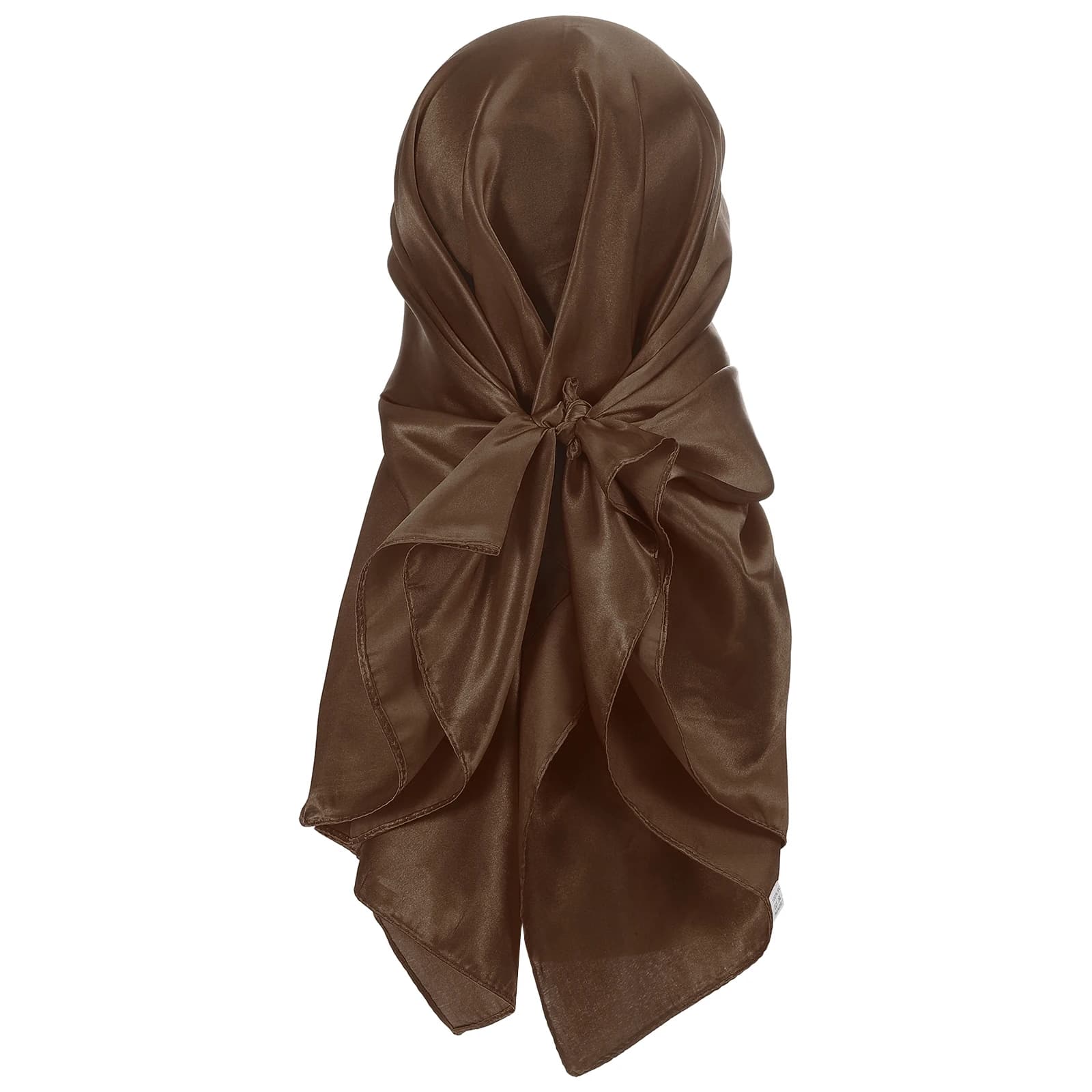 1 Pezzo Foulard in Raso da 35 Pollici, Grande Sciarpa Quadrata Effetto Seta, Bandana per Capelli, Sciarpa per Dormire da Donna