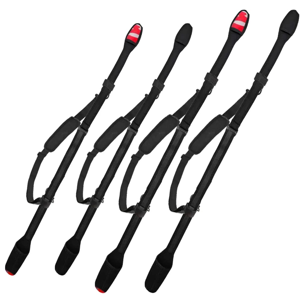 Adjustable Fishing Cane Transport Belt, Protective Portable Protective Bag with Lash Clasp, Fishing Accessories