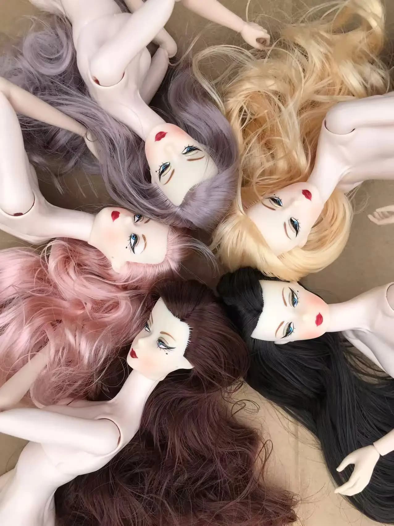 1/6 Copia ST Teste di bambola con MENGF Corpo super bianco Piccoli difetti Figura giocattolo bambola completa per ragazze Regalo di Natale da collezione
