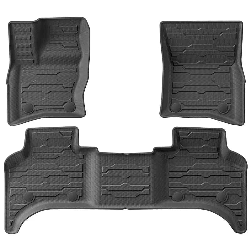 Tappetino per auto all'ingrosso personalizzato in fabbrica per Land Rover Defender 110 2020-2024 Tappetini per auto 3D TPE personalizzati Tappeto antiscivolo impermeabile