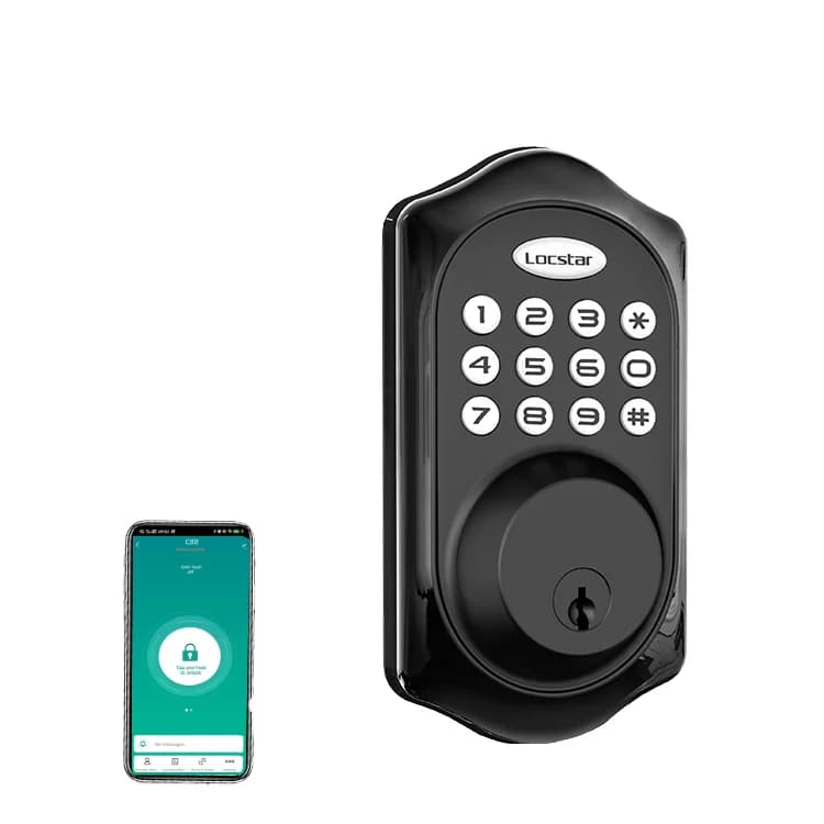 Locstar Sicurezza Residenziale Fechadura Elettronica Cerradura Digitale TUYA Smart Tastiera Password Serratura automatica con catenaccio