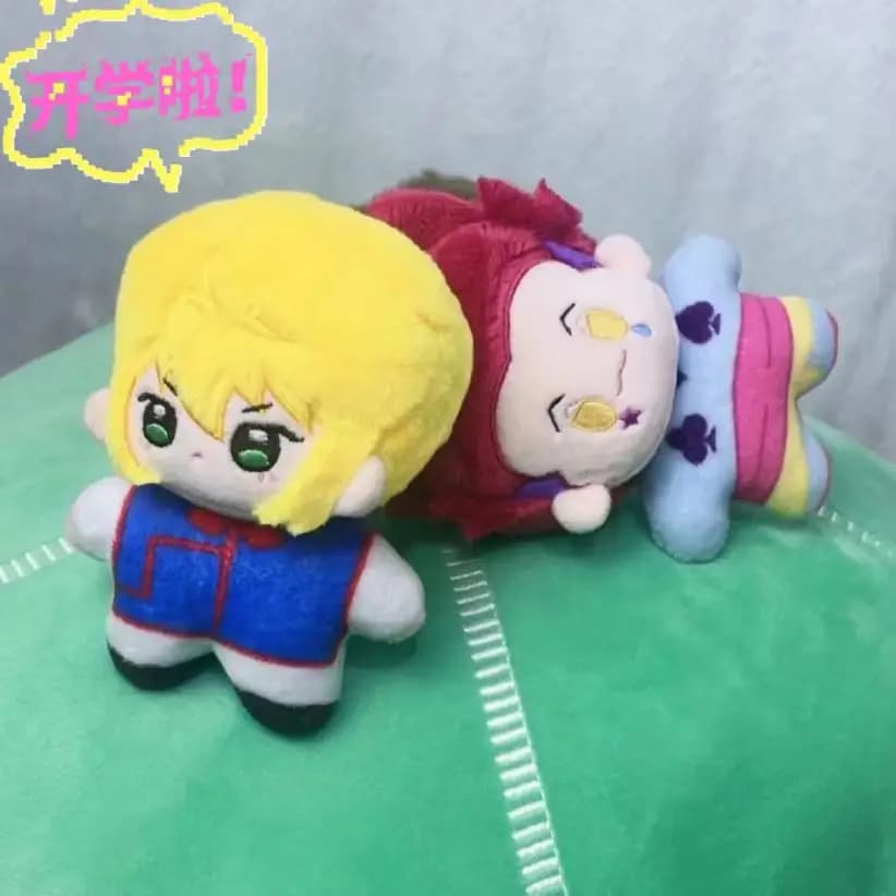 Anime Hunter x Hunter 10 cm Kurapika Hisoka Morow Mini Corpo Peluche Bambola Kawaii Ciondolo Cosplay Portachiavi Peluche Regali di Peluche