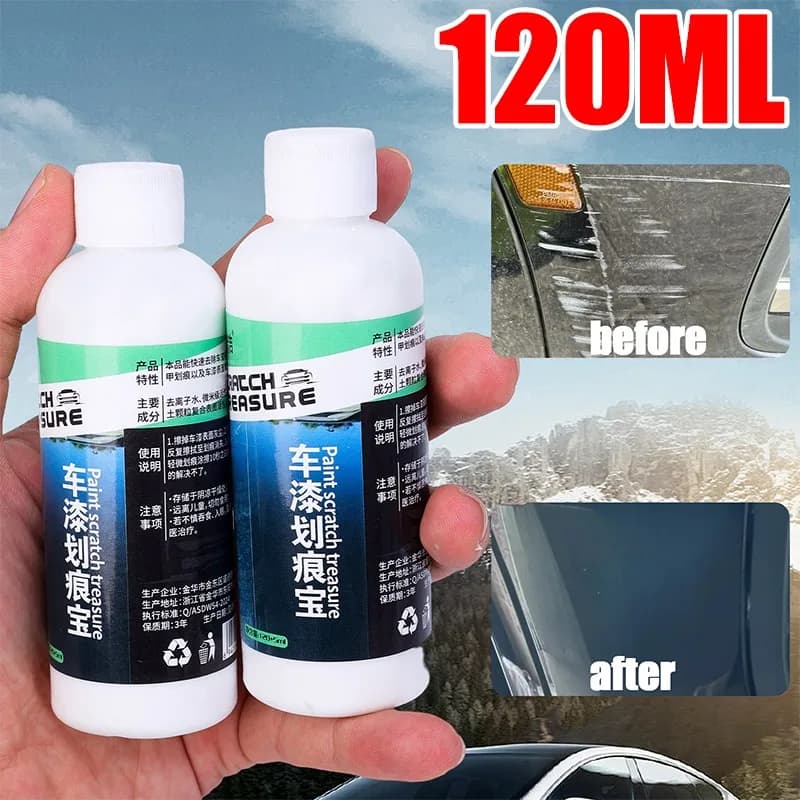 120ml Auto Scratch Treasure Crema antigraffio Lucidatura Profonda Cera Speciale Vernice Per Auto Superficie Rettifica Agente di Plastica Riparazione Auto Ceretta