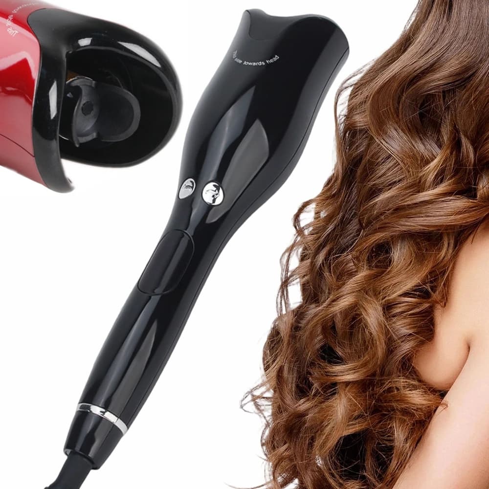 Ferro Arricciacapelli Intelligente con Schermo LCD, Styler per Capelli con Riscaldamento Rapido e 5 Impostazioni di Temperatura, Risultati da Salone a Casa
