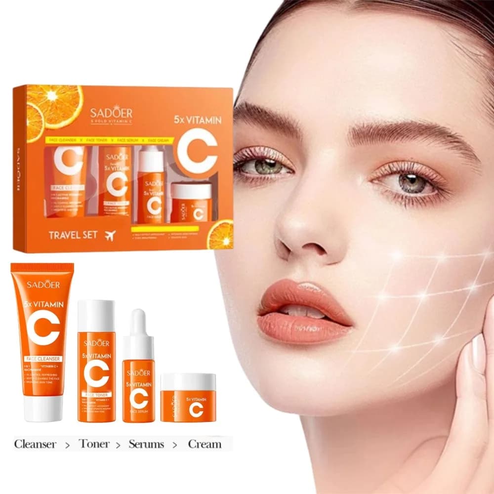 Moisturizing Firming Face Cream Essence Serum Vitamin C Gentle Skin Care Smooth Nourishing Brightening Anti-aging Rejuvenate