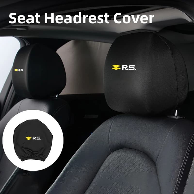 Covers headrest for car seat, protective covers for Renault Megane Clio Kadjar Captur Sandero Duster Koleos Scenic