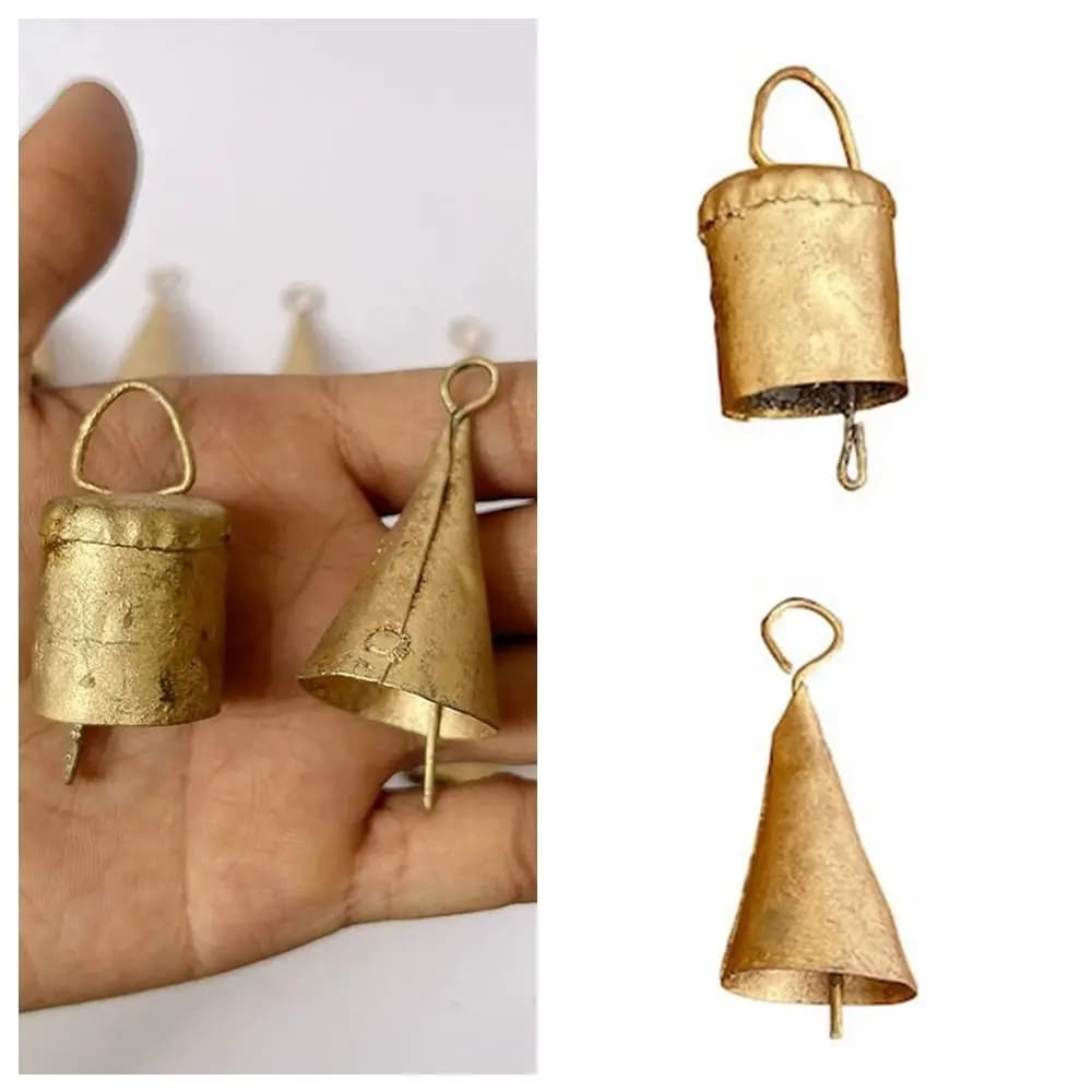 Vintage Hanging Bells Bells Metal Clear Sound Wind Chime Loud Thickened Grazing Bells Animal