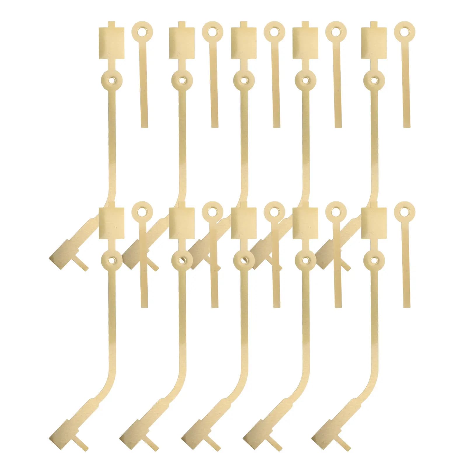 10 set Sturdy Hands For Vinyl Record Clocks Diy Repair Replacement Parts Decorative Wall Pointer Household Accessories Clock