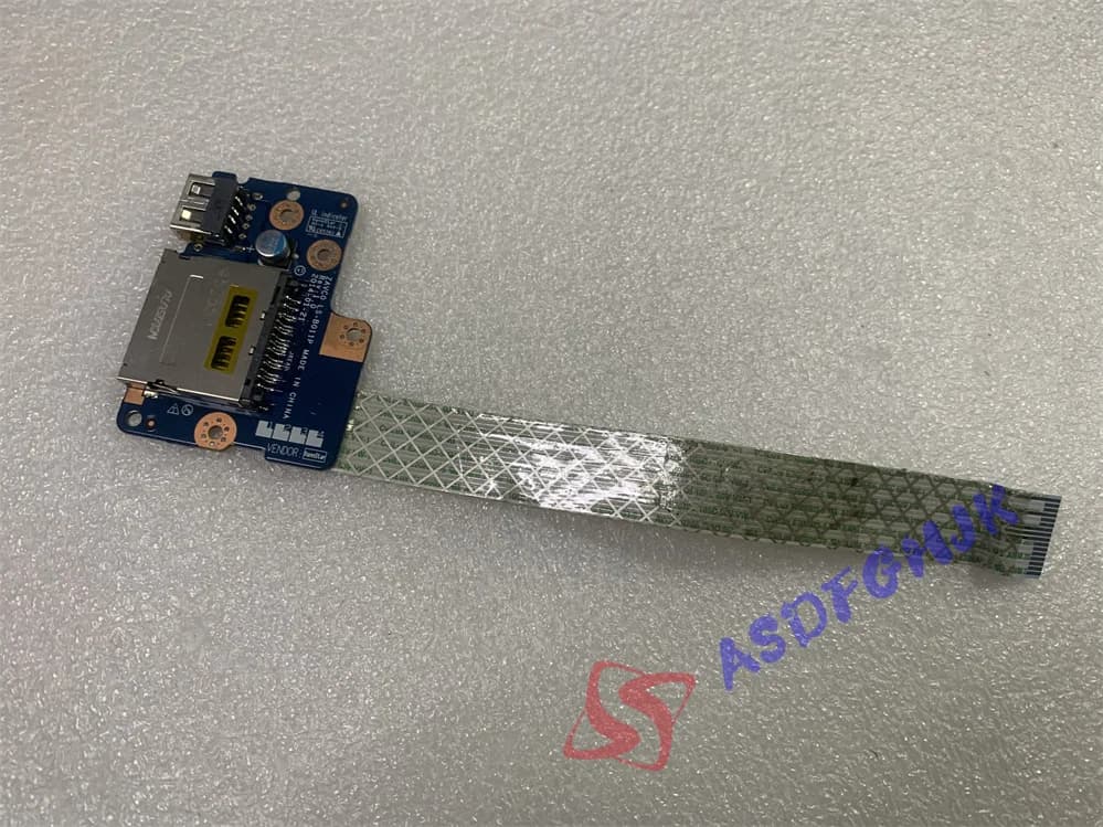 Free Shipping FOR Dell Inspiron 14-5447 14 "Scheda original USB card reader with ls-b011p gh3ny cable 100% perfect work