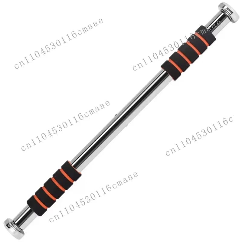 60-100 cm fitness steel pipe, portable, without drilling, strength training, horizontal adjustable door traction bar