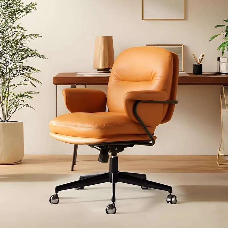Poltrona Sedia da ufficio ergonomica Computer da gioco Lavoro rilassante Sedie da ufficio Soggiorno Rolling Silla De Oficina Mobili