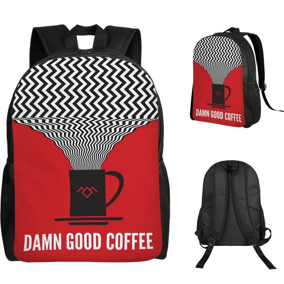 Twin Peaks Red Room Backpack Student Boys Girls BookBag School Bag Computer Shoulder Bags