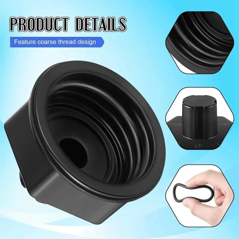 【SPECIAL】2PCS Swimming Pool Sand Filter Drain Screen Cap With 1-1/2" Sealing Gasket For 602-5321 602-5320 806105406750 602-5321B