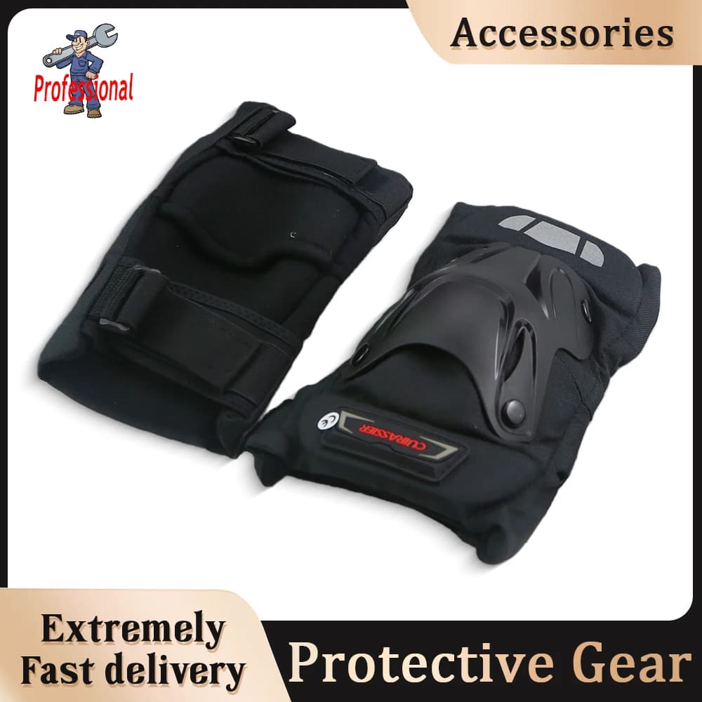 Protezioni per Ginocchia e Gomiti, Assorbimento degli Urti, Mantengono il Calore, Protezioni di Sicurezza per Moto e Motocross