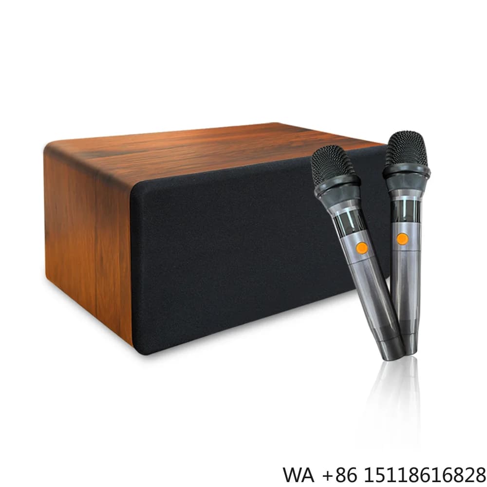 New N10 Speaker Karaoke Machine System KTV Professional Karaoke Player Dual MIC Karaoke System Set