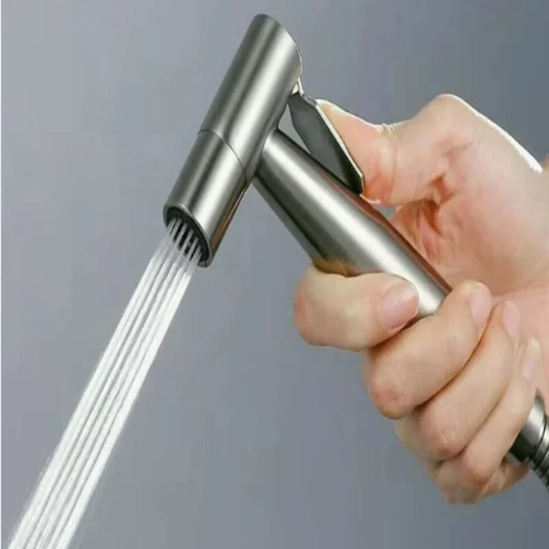 Spruzzatore Bidet Portatile ad Alta Pressione – Pistola Spray Manuale Compatta Ideale per Viaggi, per Igiene Personale e Pulizia del WC