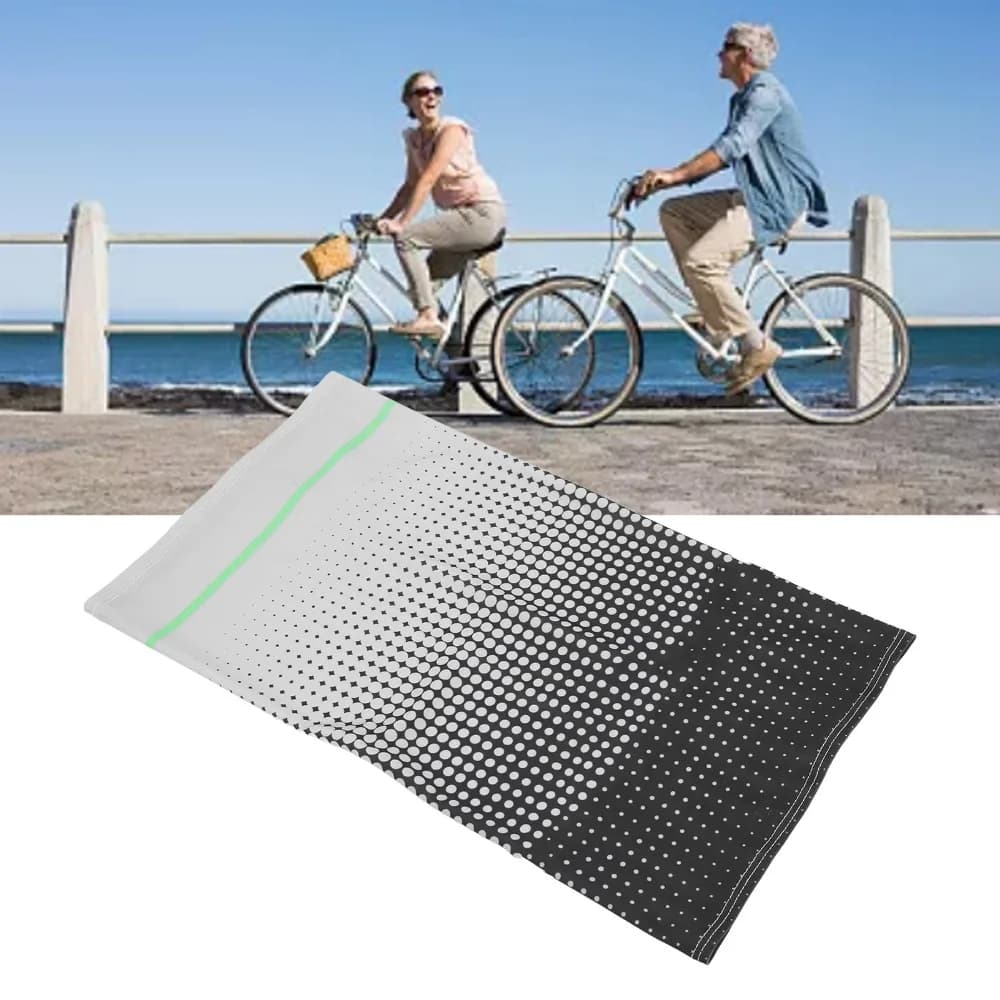 2PCS Quick Drying Face Covering Scarf Breathable Elastic Cycling Face Cover Sweat Wicking Face Cover Scarf for Motorcycle Riding