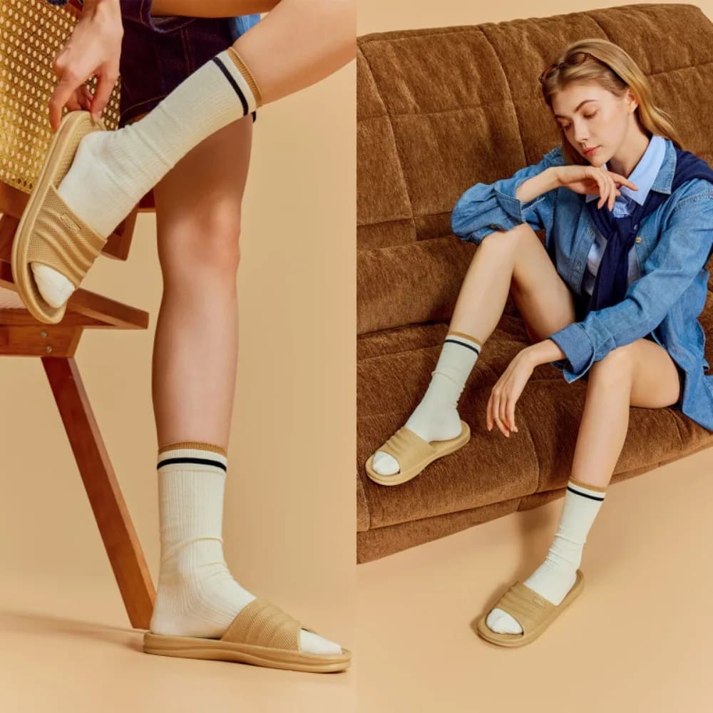 New High quality Marrad color series slippers, women's indoor home use anti-slip and anti-odor flip-flops, men's silent slippers
