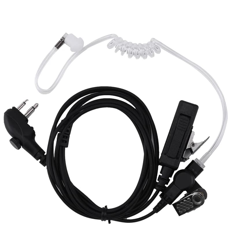 Auricolare Grande PTT FBI PTT Tubo D'aria Auricolare Microfono Auricolare Per Hytera Radio TD510 TD520 PD560 PD500 Walkie Talkie