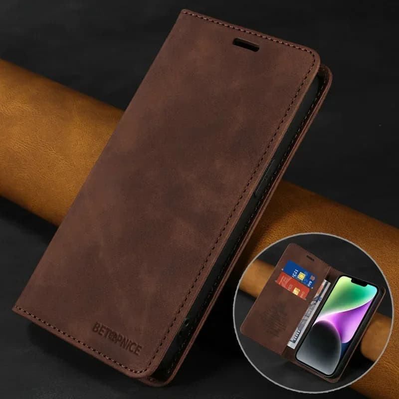 Custodia a Libro in Pelle con Protezione RFID 360° per OPPO A80 A78 A58 A17 A79 5G 4G A98 A60 A57 A77S A18 79 A40 38 A 78 A38