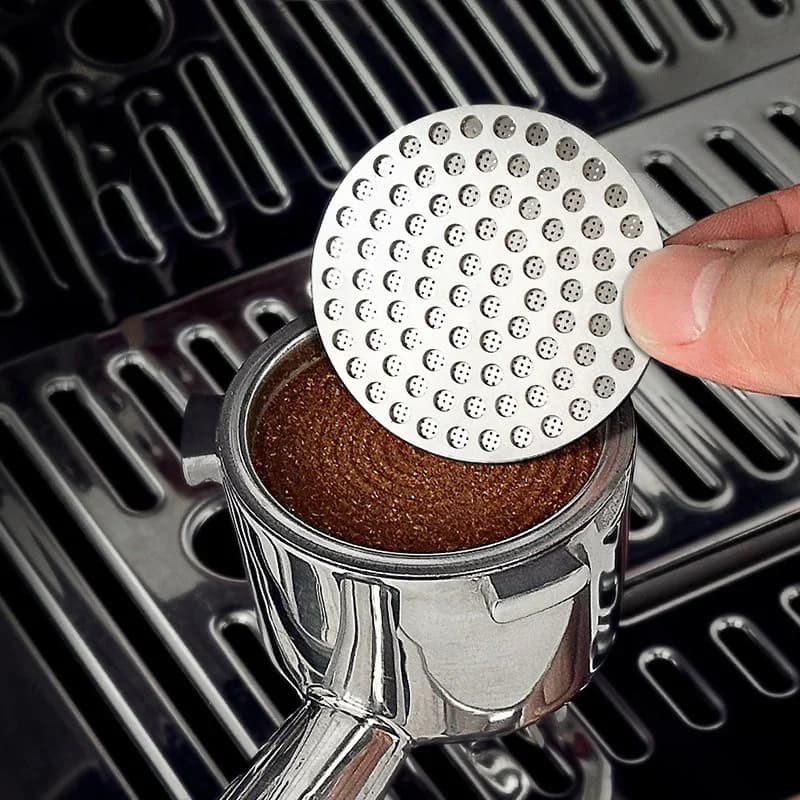 Secondary Water Separator for Coffee Handle for Stainless Steel Coffee Machine Water Separator Filter Screen with sintered mesh filter