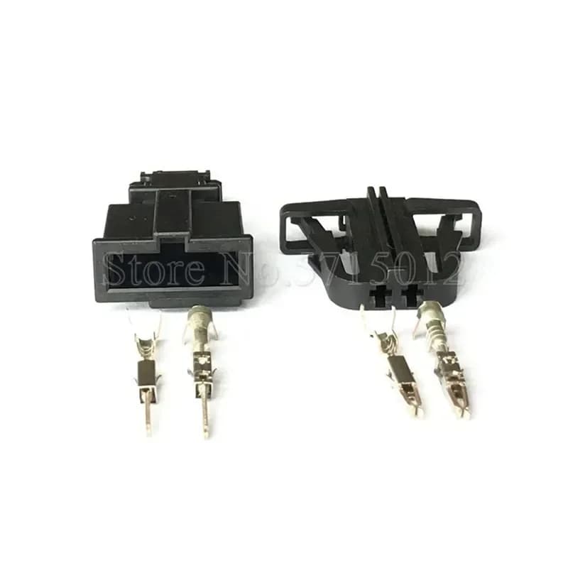 Connettore per Luce Targa Auto a 2 Fori 3B0972712 1J0971972, Presa per Luce Porta, Luci Bagagliaio, Sensore Clacson per VW Audi Skoda