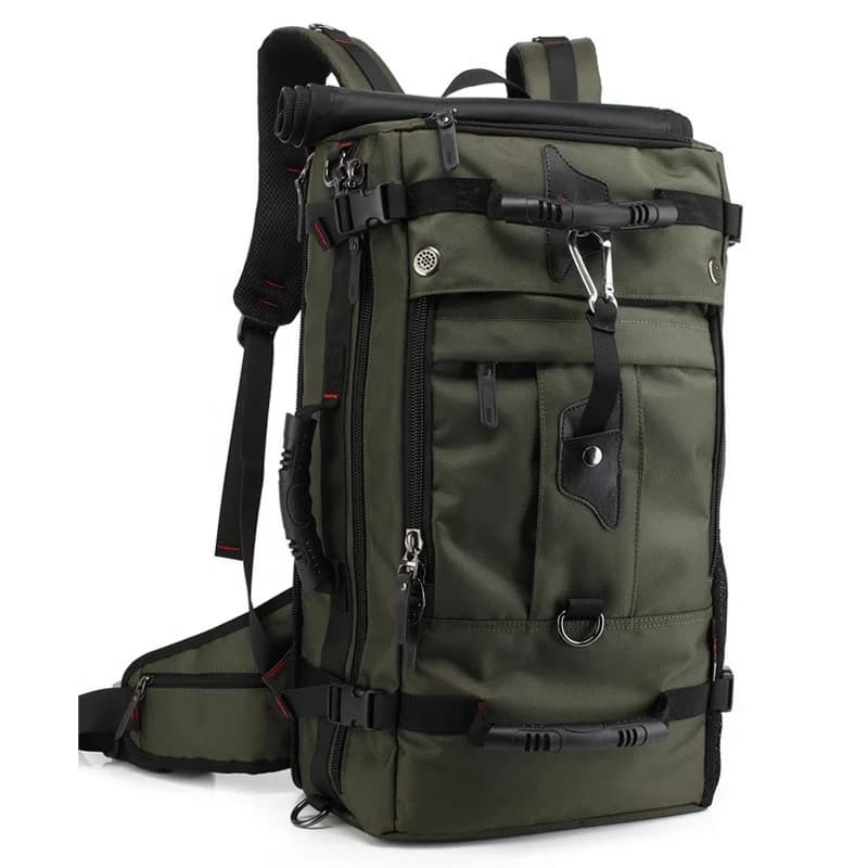 Bange 50L Zaino da viaggio durevole impermeabile Uomo Donna Multifunzione 17.3 Zaini per laptop Borsa da viaggio per esterni maschile mochilas