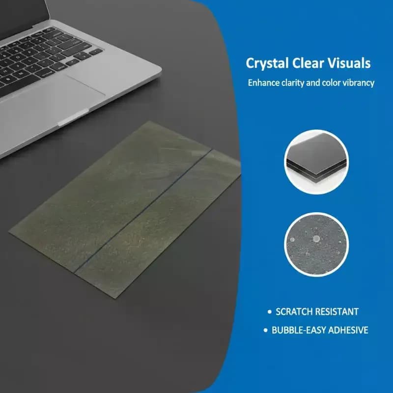 Linear Polarizing Film Anti Glare High Transmittance Polarizer For Phone Camera Laptop Car Projector Microscope Screen Repair