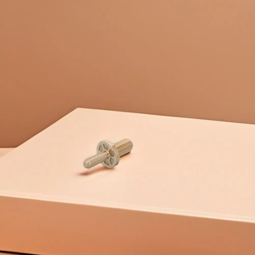 2 Pezzi Viti di Fissaggio per Stecca da Biliardo in Ottone con Design Anti-sfilacciamento, Accessori per Stecca da Biliardo, Connessione Stabile per Uso Domestico e Club