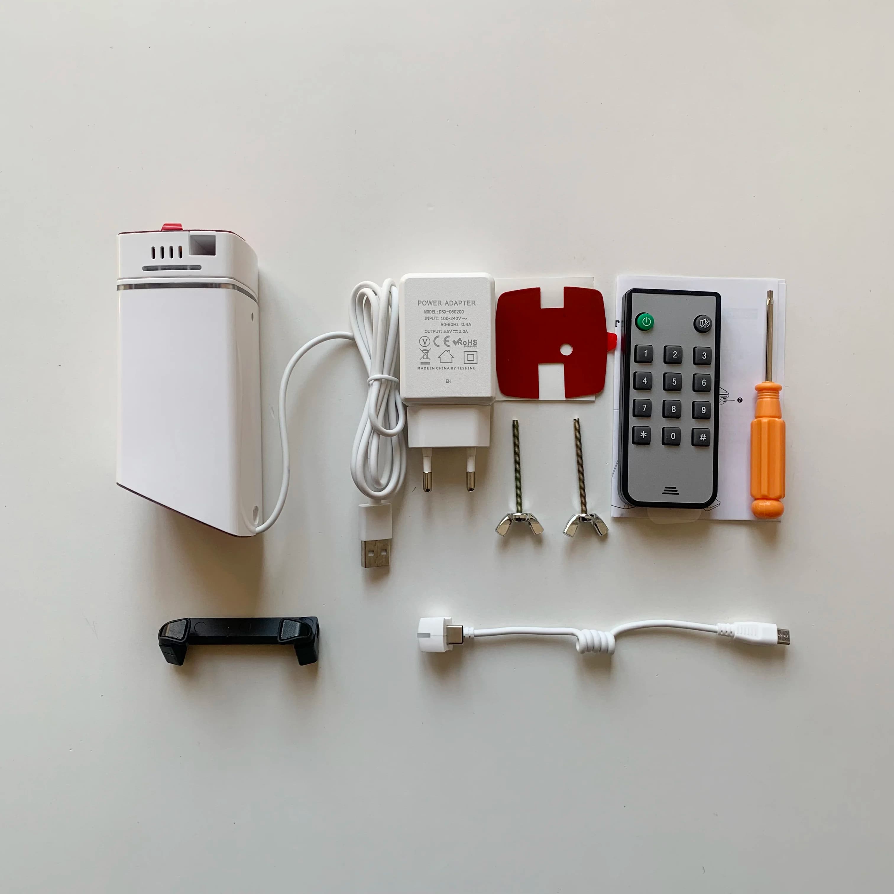 Supporto Antifurto per Cellulare con Artigli, Espositore di Sicurezza per Smartphone con Allarme Antifurto - Base con Presa Resistente