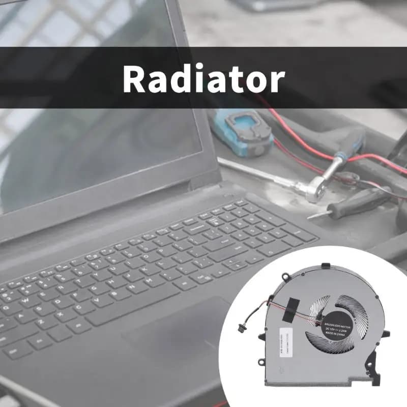 Y1UB CPU Del Computer Portatile GPU Ventola Raffreddamento Del Computer Portatile Notebook Radiatore Ventola Della Scheda