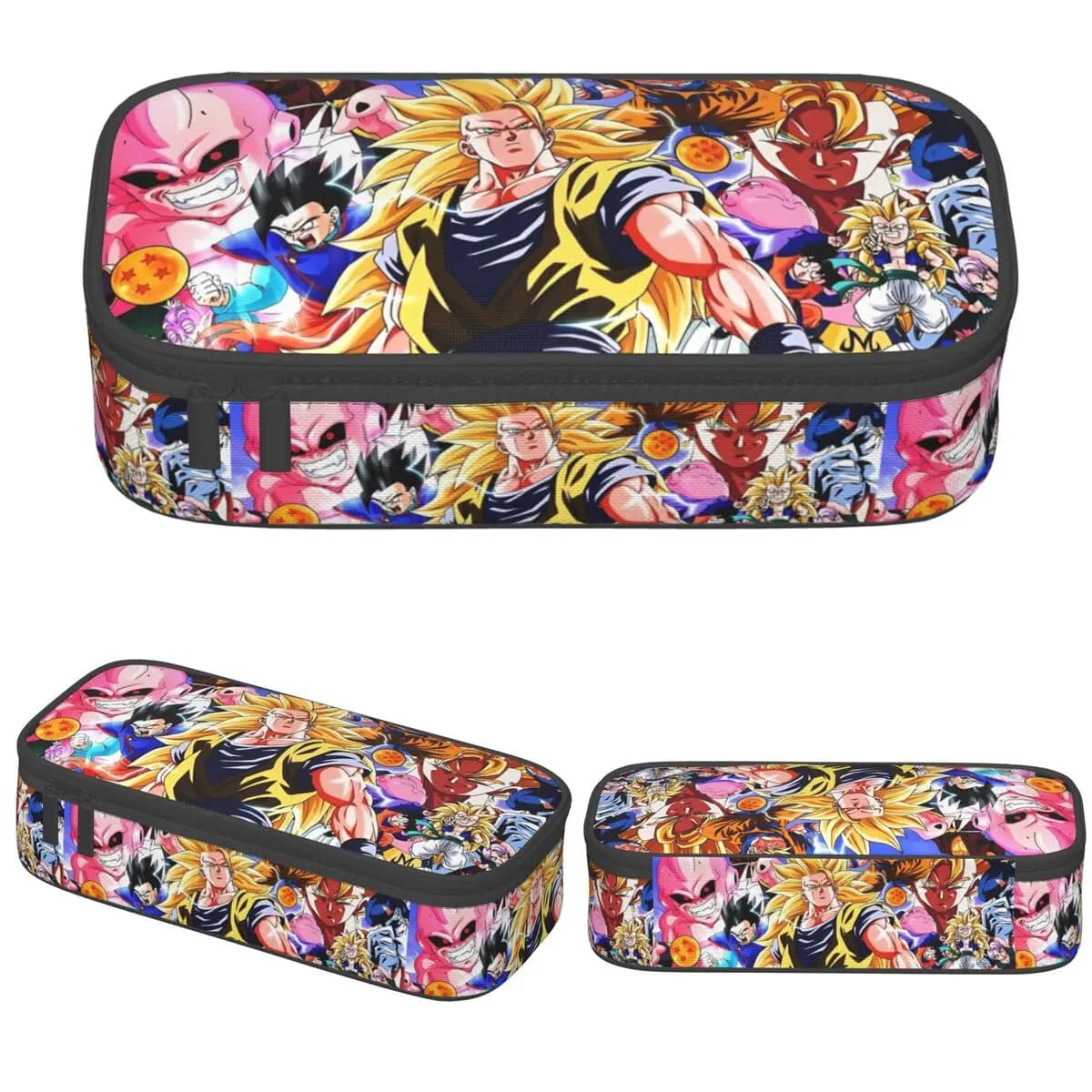 Grazioso Astuccio Dragon Ball Duel, Portapenne Cartoon, Porta Trucchi per Studenti, Borsa per Cosmetici e Cancelleria Scolastica