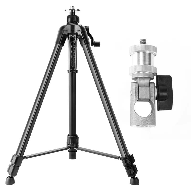 1.6 meters stable thickened aluminum alloy level tripod free telescopic portable