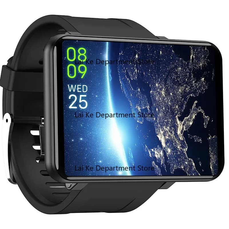 Smartwatch DM100 con Ampio Schermo, Android, 4G con Chiamate tramite SIM, GPS, Orologio Intelligente 4G