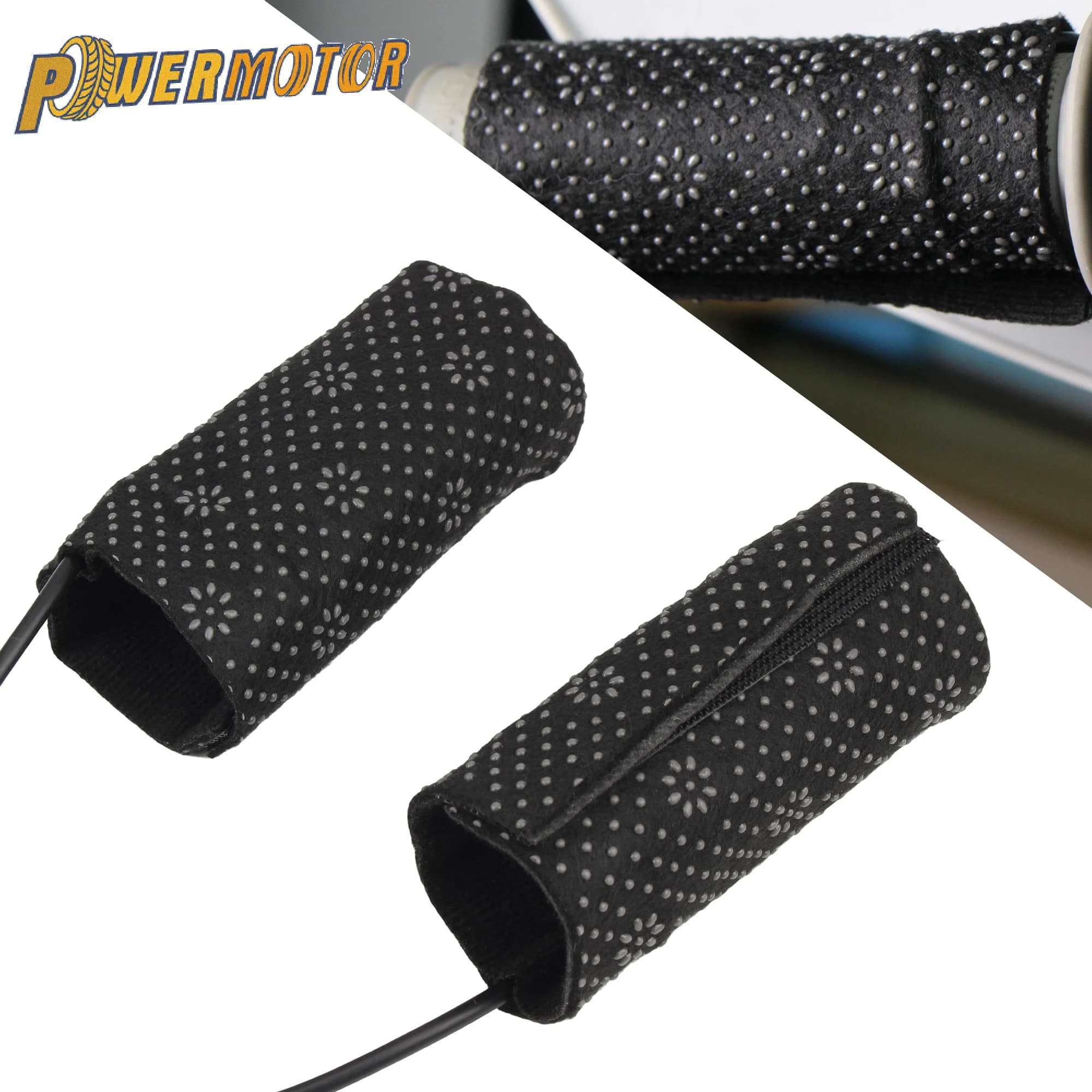 Heated grips for motorcycle Hot gloves for 5V USB dumbbell for cross bike scooter Durable and comfortable anti-slip accessories for riding equipment