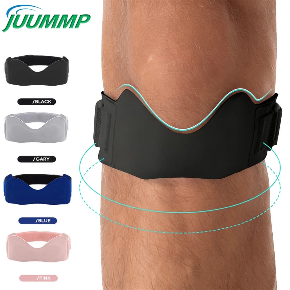 1 Pezzo Fascia per Tendine Rotulea - Supporto per Ginocchio e Stabilizzatore Rotuleo per Sollievo dal Dolore, per Saltatori, Corsa, Escursionismo, Basket