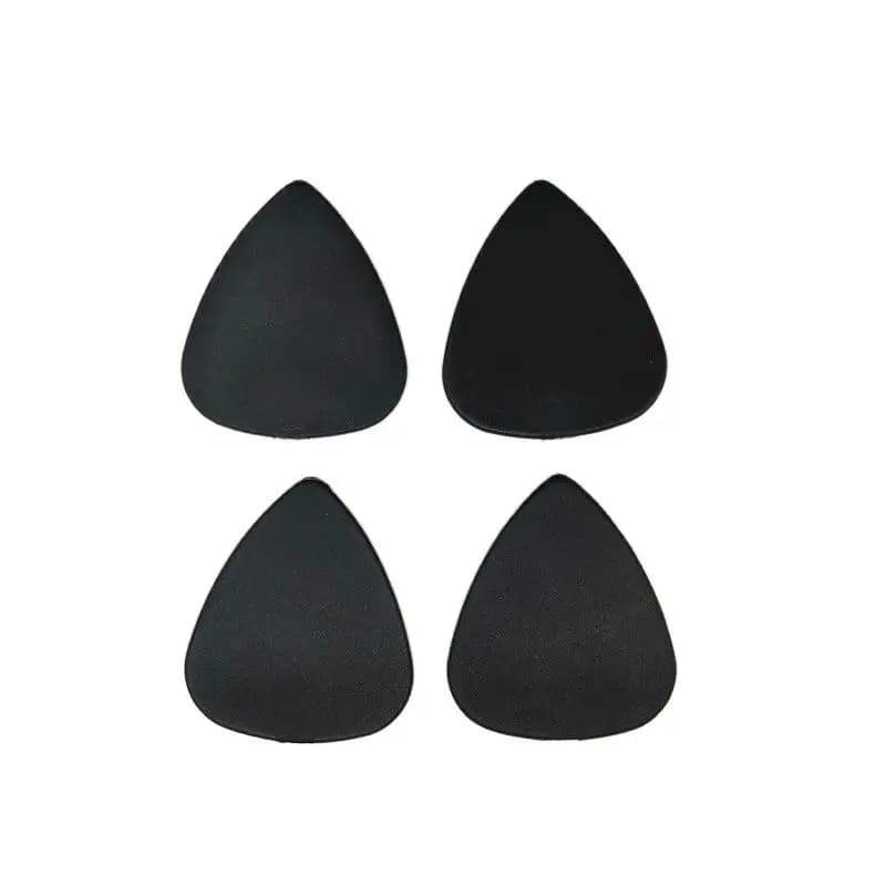 Plettro per chitarra nero opaco MBK, materiale in Nylon, regalo di natale, spessore diverso, 100 pezzi