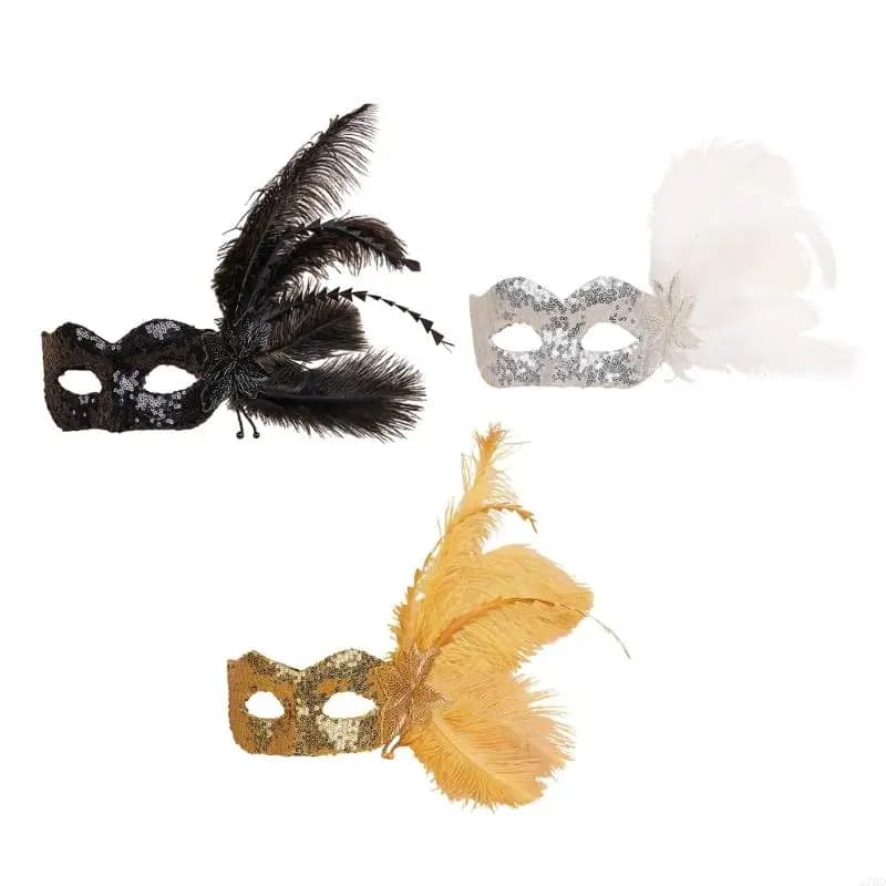 270D Venetians Mask Eye mask Half Face Mask Eye Mask for Masquerades Proms,Halloween Party,Cosplay,Photo Gift
