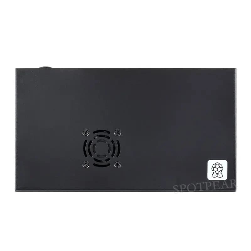 Modulo di calcolo Raspberry Pi 5 Custodia originale ufficiale CM5 con ventola per scheda IO del modulo di calcolo 5