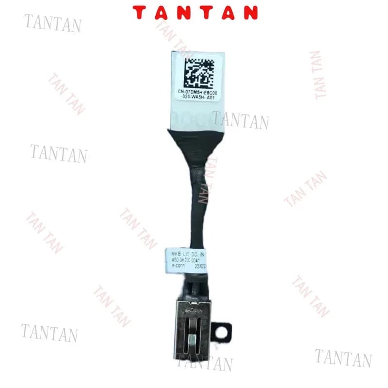 WYORESY 5 pz Presa DC Per Dell Latitude 3410 3510 Jack di Alimentazione DC 07DM5H 450.0KD0C.0041 CHEN