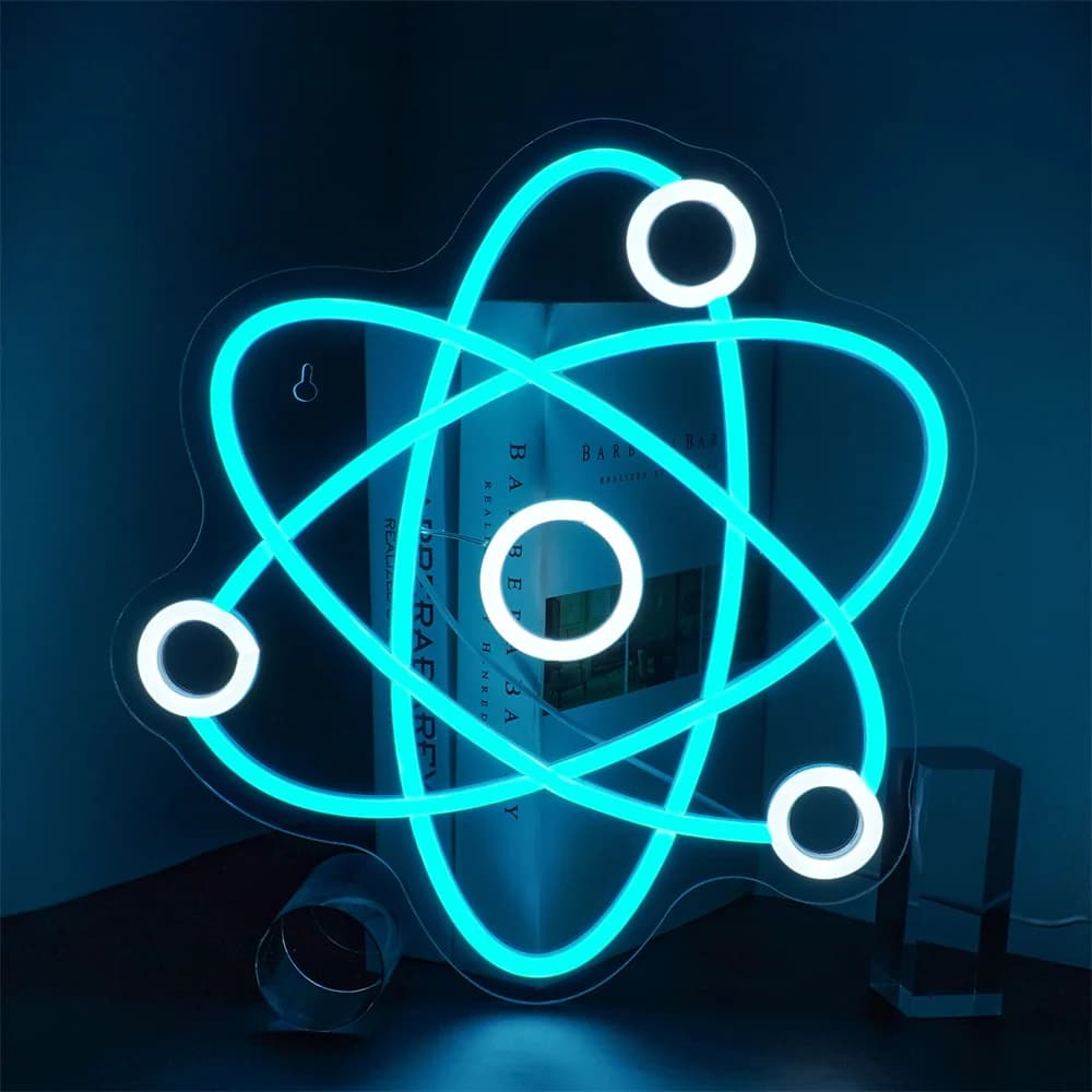 Numeratore Neon Led Sign Science Game Room Decoration For Wall Decor dimmerabile luci al Neon alimentate tramite USB lampada per regali di arte scientifica
