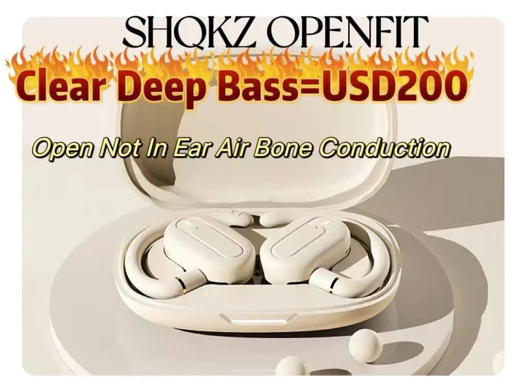 2025 for openfit shokz OWS bass crazy bony headphones Bluetooth wireless earphones open ear headphones with HD microphone