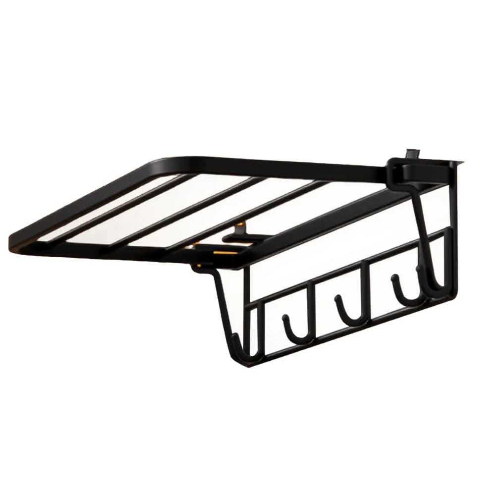 35 cm towel rack for radiator, iron holder for towels and bath robes, rust-resistant and robust